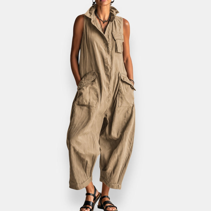 Zora | Oversized Utility Jumpsuit