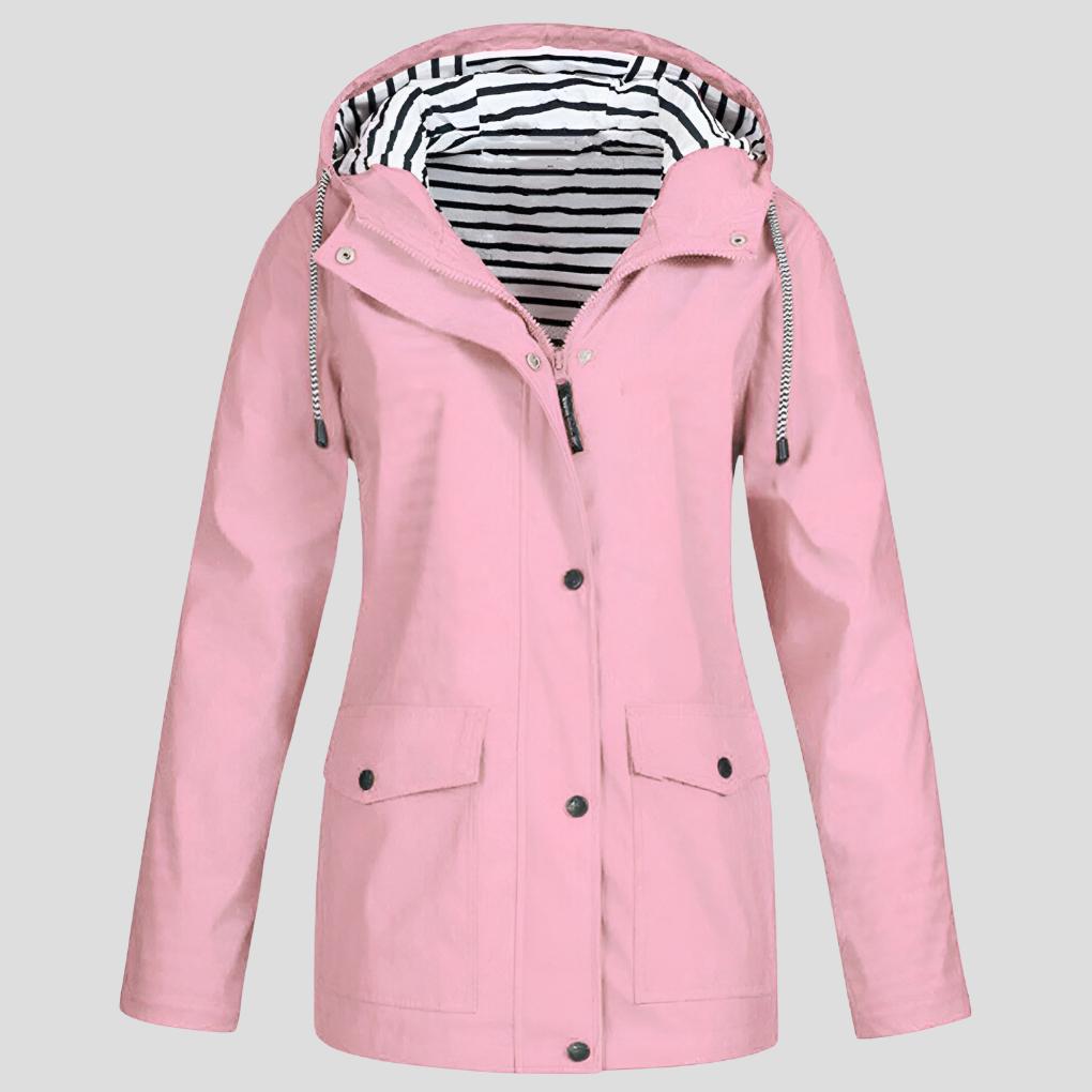 Olivia | Women’s Water and Wind Resistant Hooded Jacket