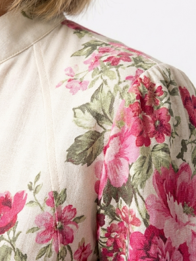 Bristol | Women's Floral Print Surplice Maxi Dress