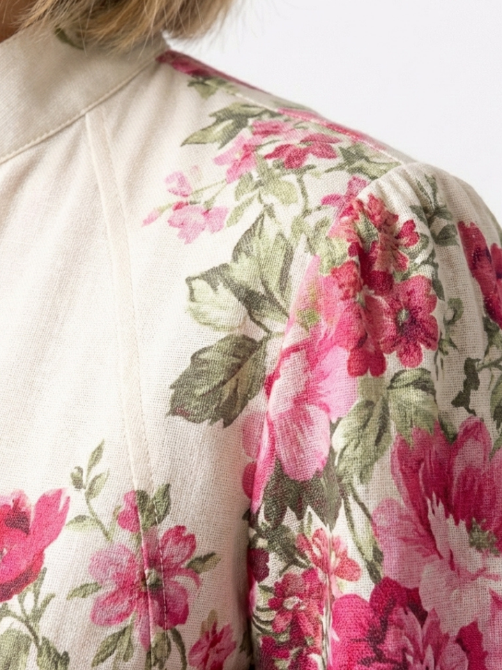 Bristol | Women's Floral Print Surplice Maxi Dress