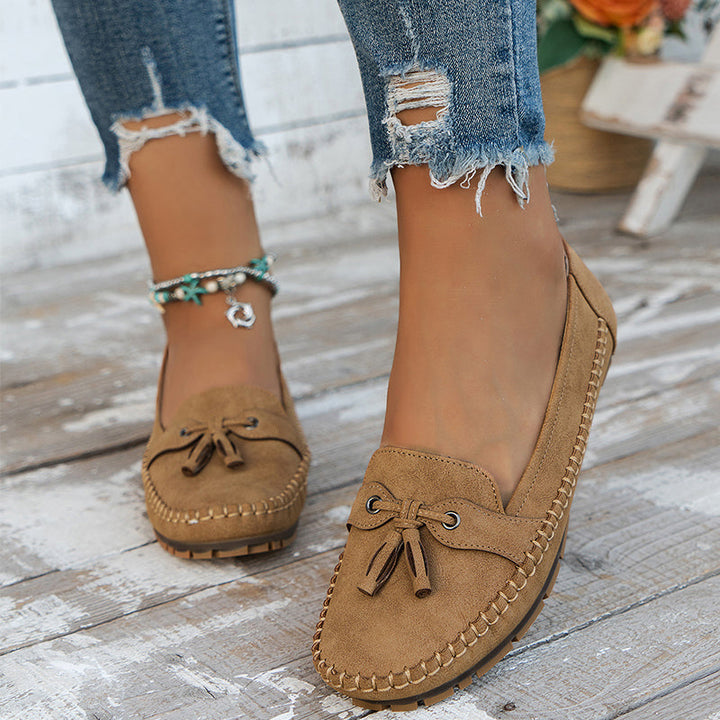 Reagan | Classic Bow Loafers
