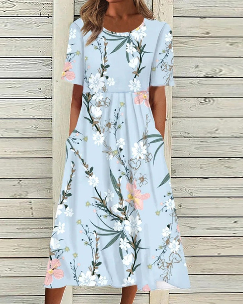 Jacqueline | Printed Floral Midi