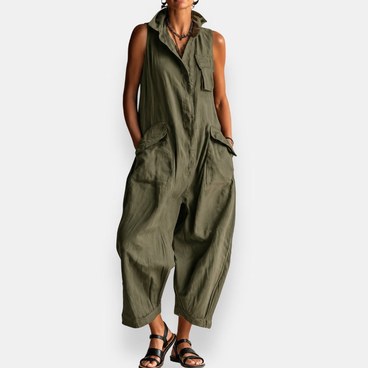 Zora | Oversized Utility Jumpsuit