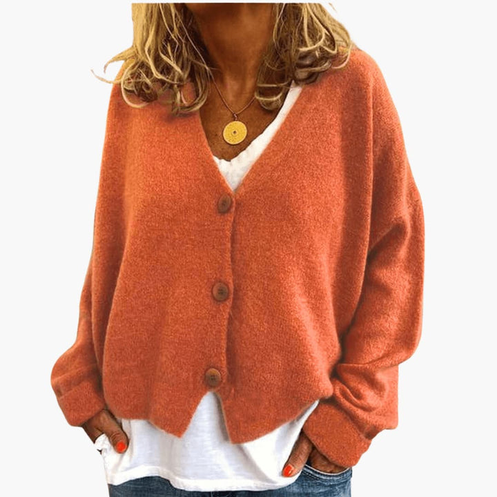 Jennifer | Women's Knitted Button Cardigan