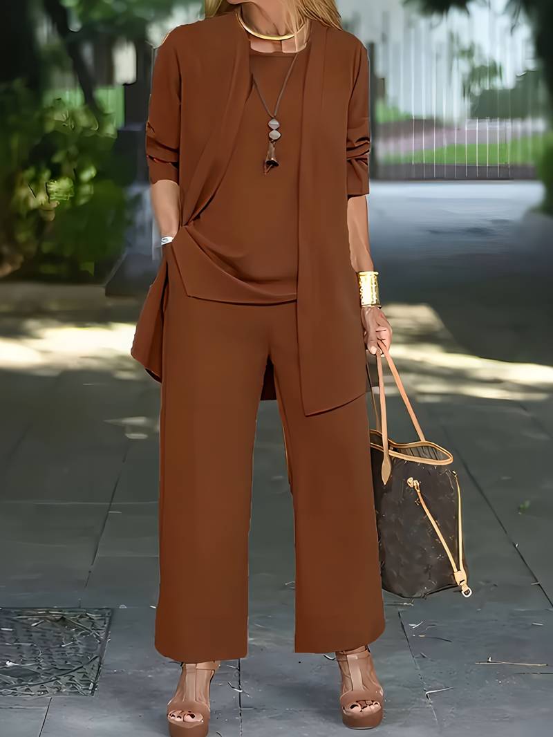 Samantha | Loose Three Piece Set for Women