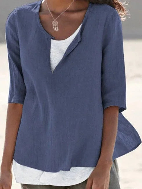 Aria | Women’s Layered Casual Blouse