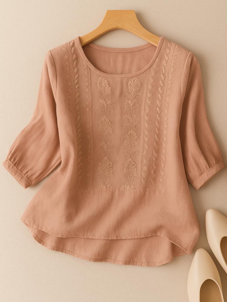 Rowan | Relaxed Fit with Embroidered Design