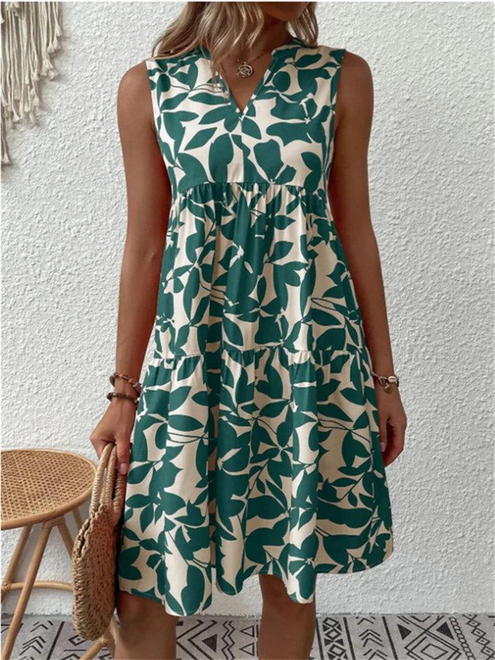 Sophia | Floral Summer A-Line Dress
