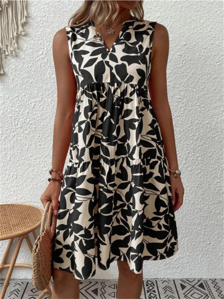 Sophia | Floral Summer A-Line Dress