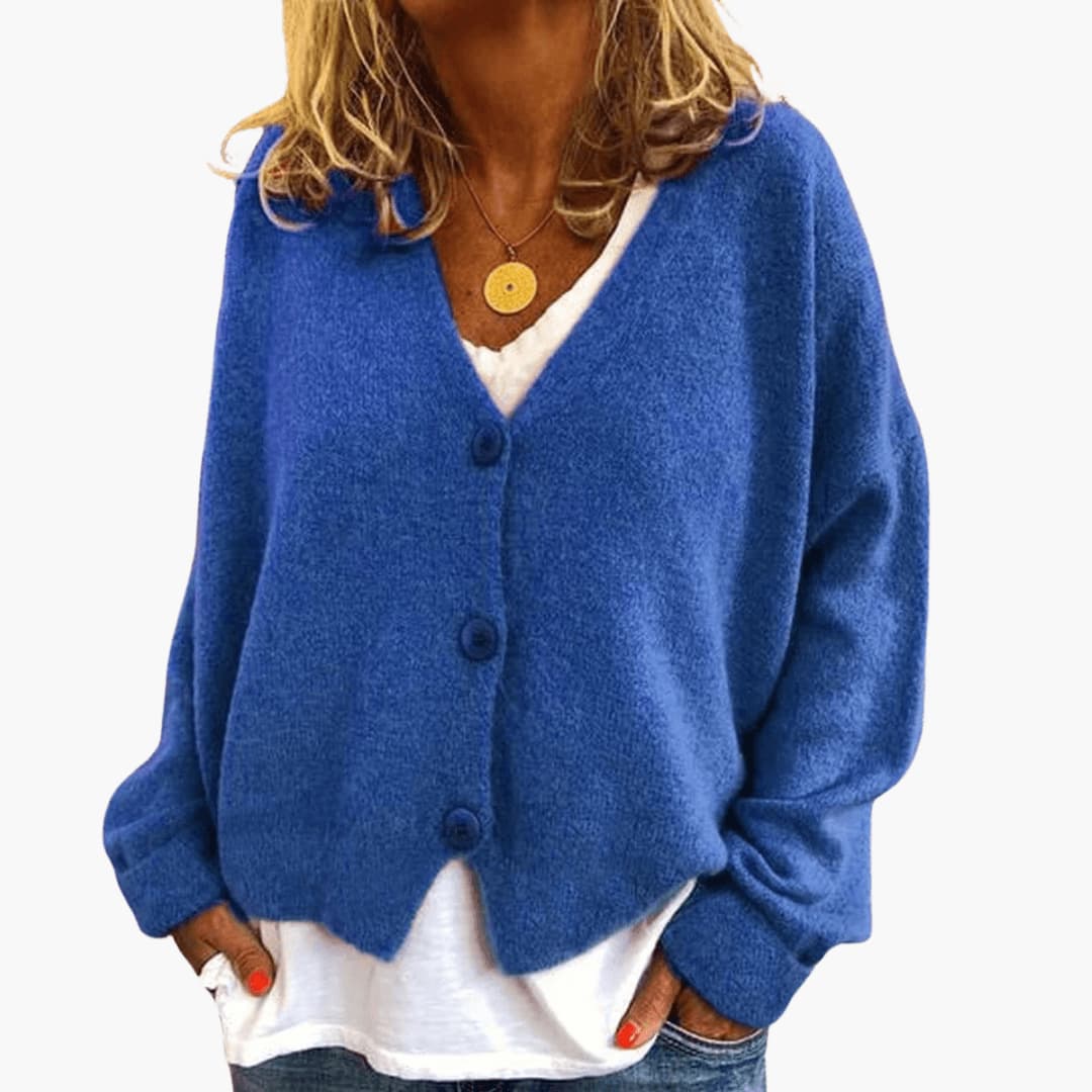 Jennifer | Women's Knitted Button Cardigan