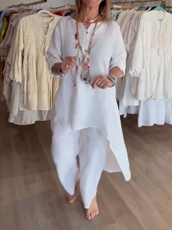 Addison | Women's Linen Suit