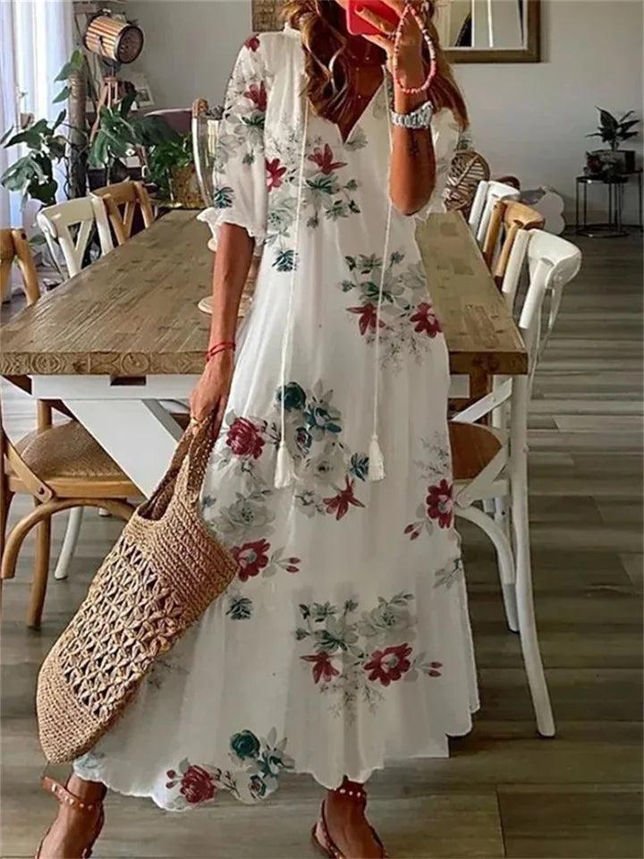 Riley | Floral Maxi Dress