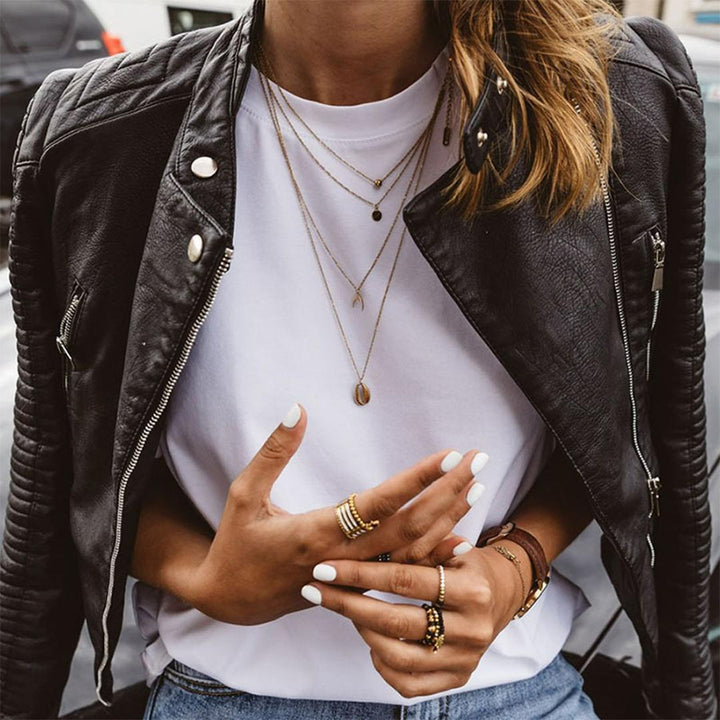 Raquel | Elegant Leather Jacket for Women