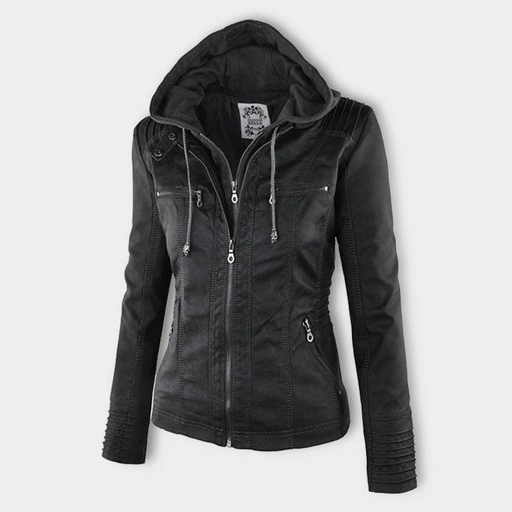 Vivienne | Weather Resistant Leather Jacket