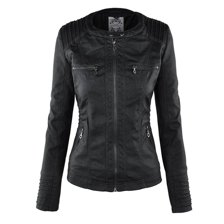 Vivienne | Weather Resistant Leather Jacket