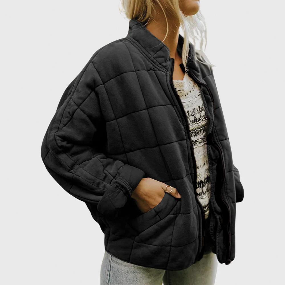 Emily | Quilted Zip Jacket