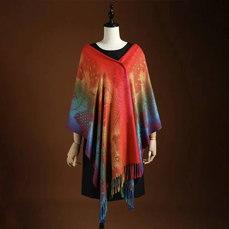 Wren | Bohemian Cashmere Shawl