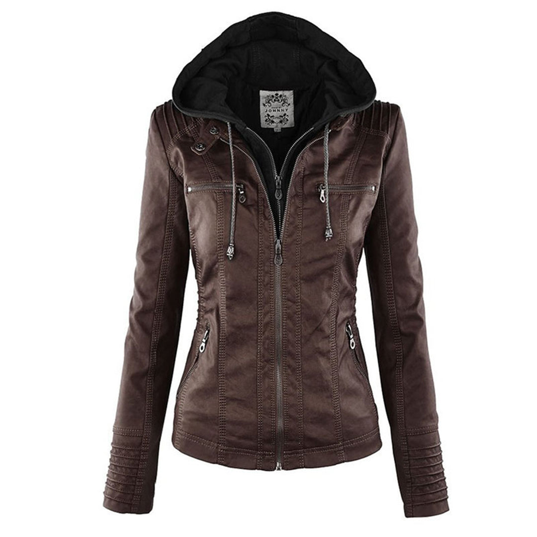 Vivienne | Weather Resistant Leather Jacket