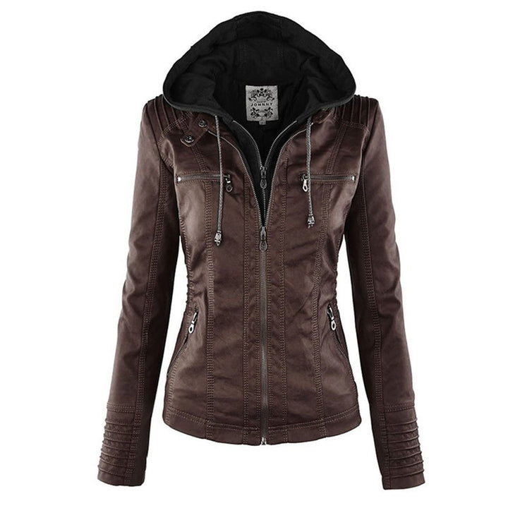 Vivienne | Weather Resistant Leather Jacket