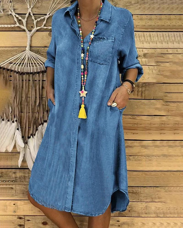 Isabella | Stylish Casual Shirt Dress with Comfortable Fit