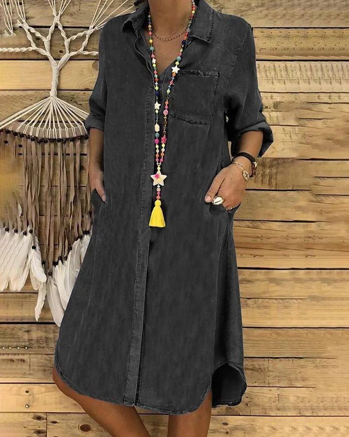 Isabella | Stylish Casual Shirt Dress with Comfortable Fit