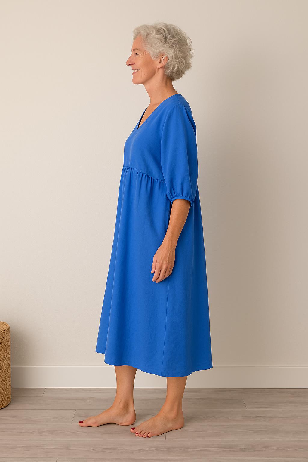 Clara | Women’s Classic V-Neck Dress