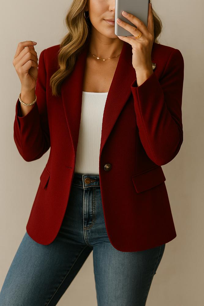 Crystal | Women's Blazer with Tailored Fit