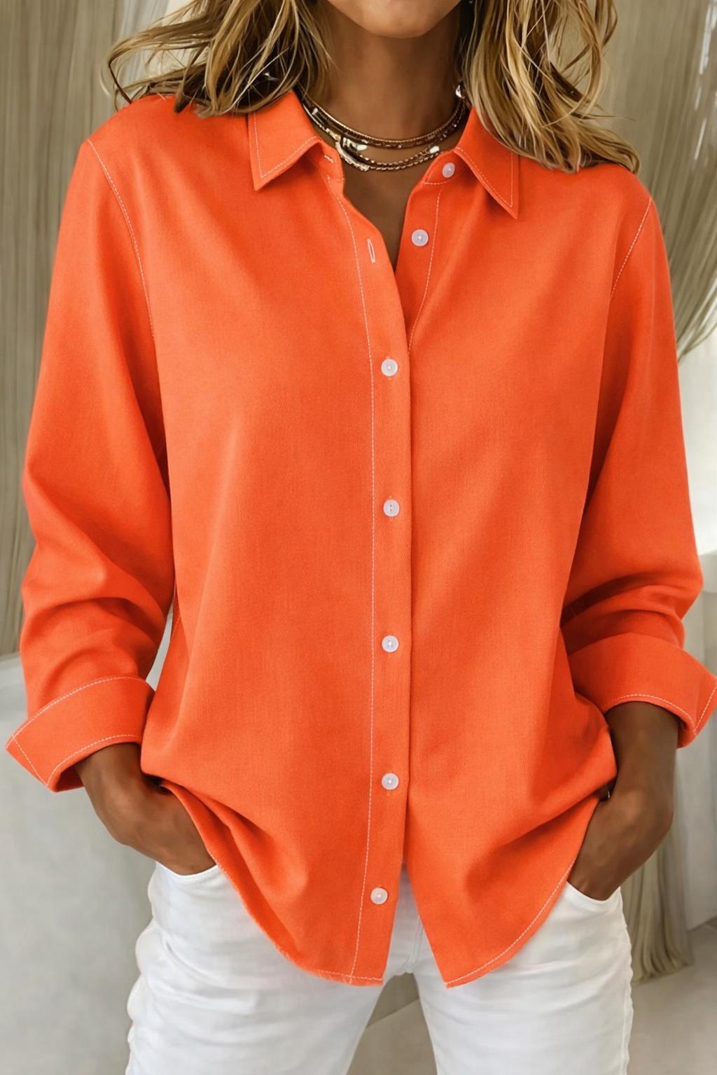 Sophie | Elegant Button Blouse