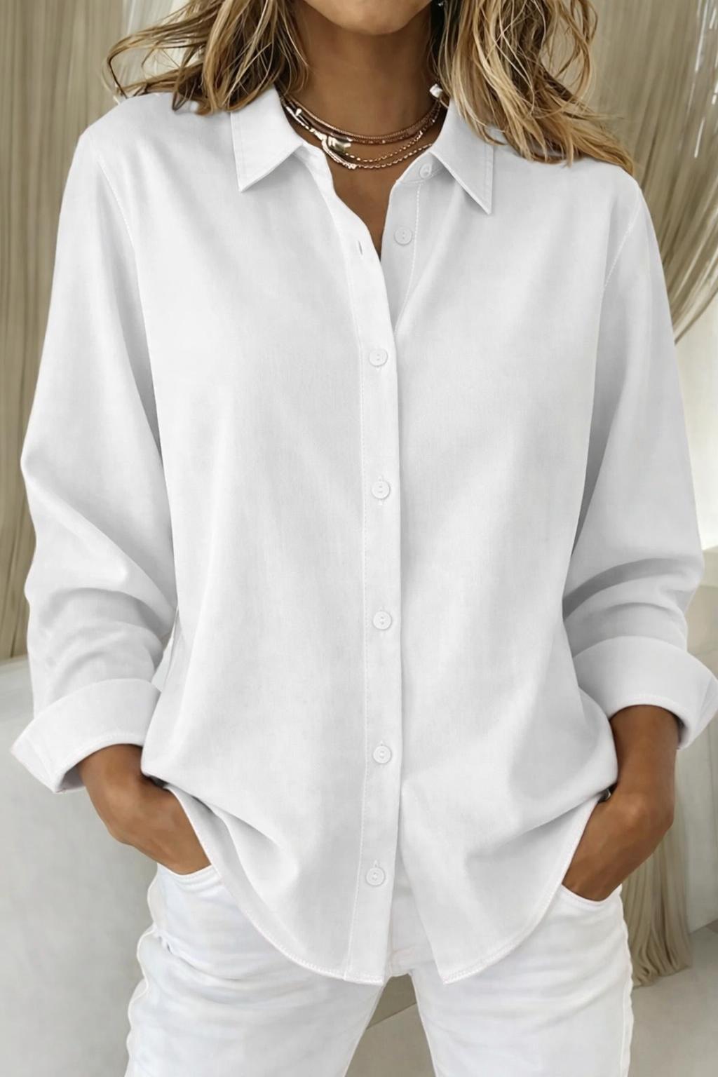 Sophie | Elegant Button Blouse