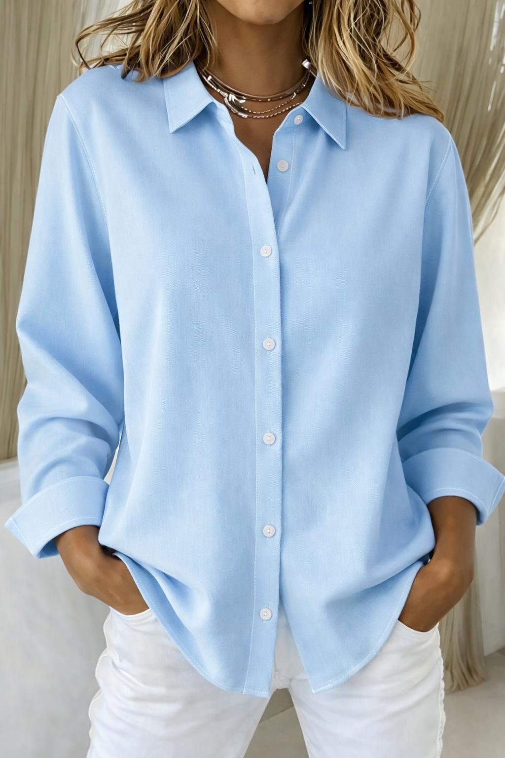 Sophie | Elegant Button Blouse