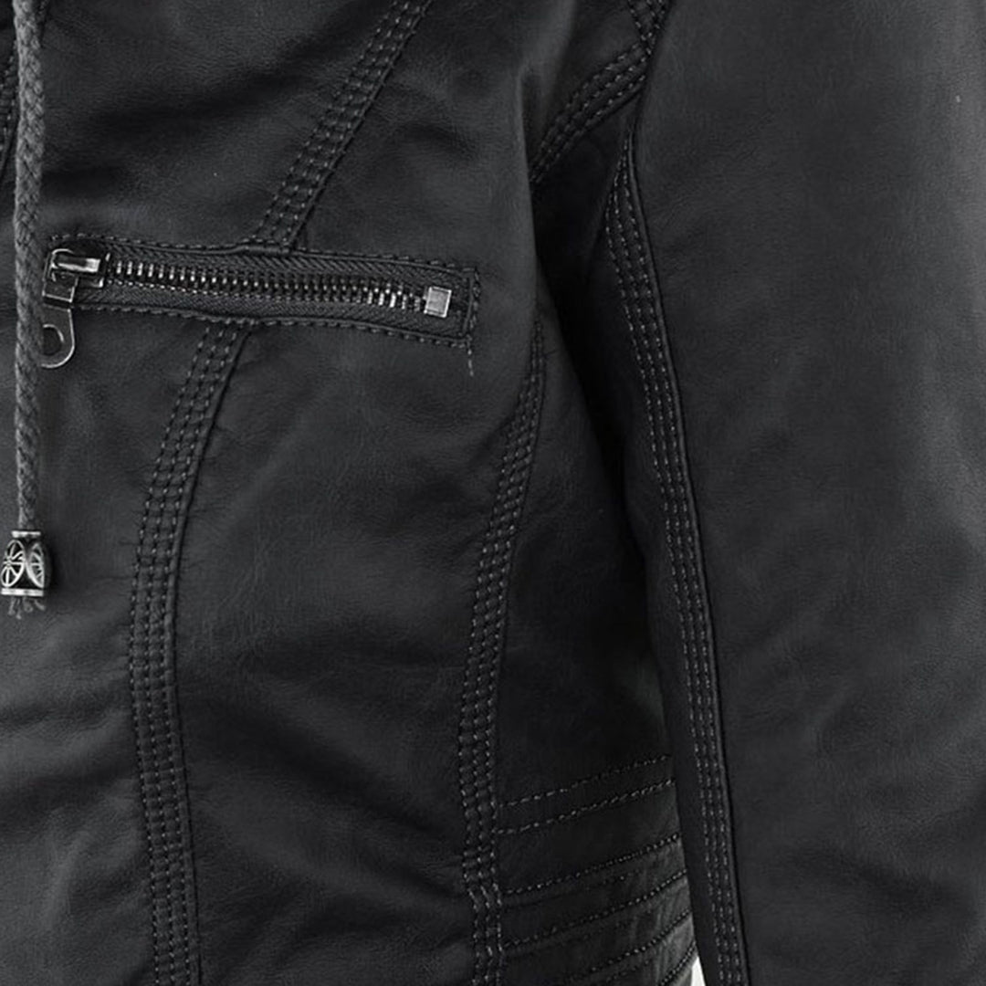 Vivienne | Weather Resistant Leather Jacket