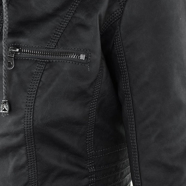 Vivienne | Weather Resistant Leather Jacket