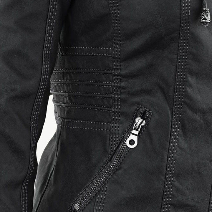 Vivienne | Weather Resistant Leather Jacket