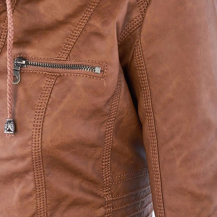 Vivienne | Weather Resistant Leather Jacket