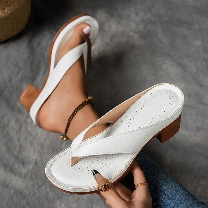 Marilyn | Orthopedic Slippers with Heel