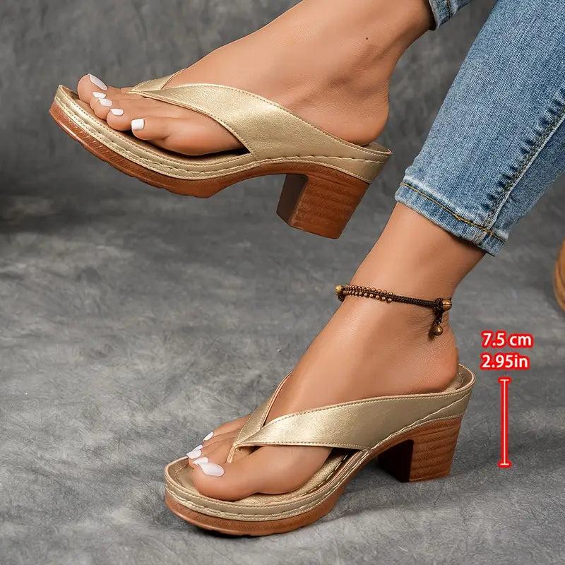 Marilyn | Orthopedic Slippers with Heel