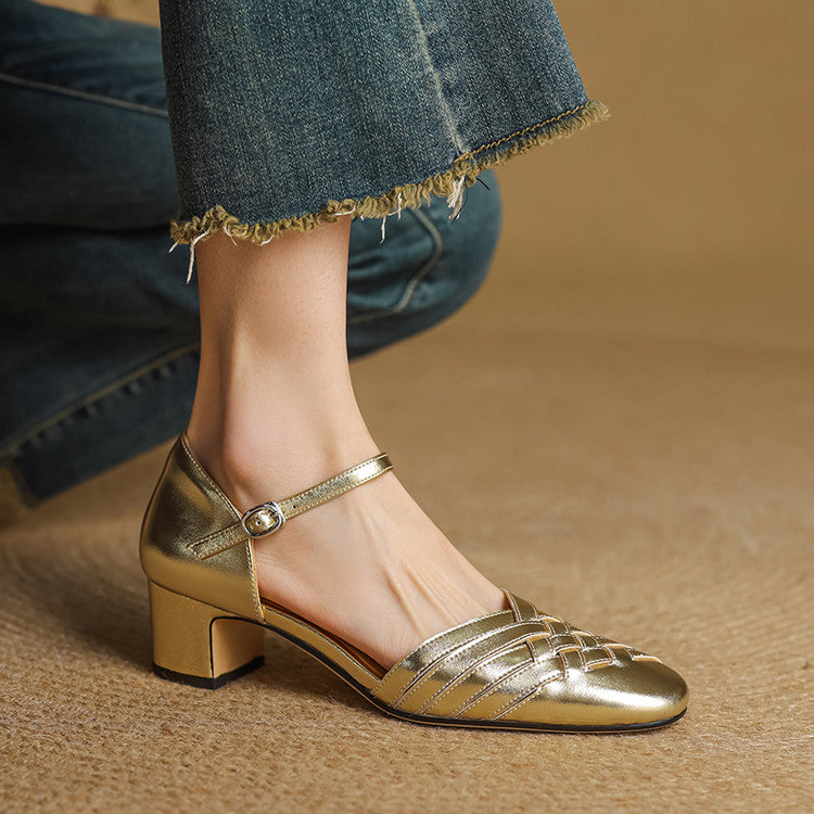 Elara | Women’s Elegant Block Heel Shoes