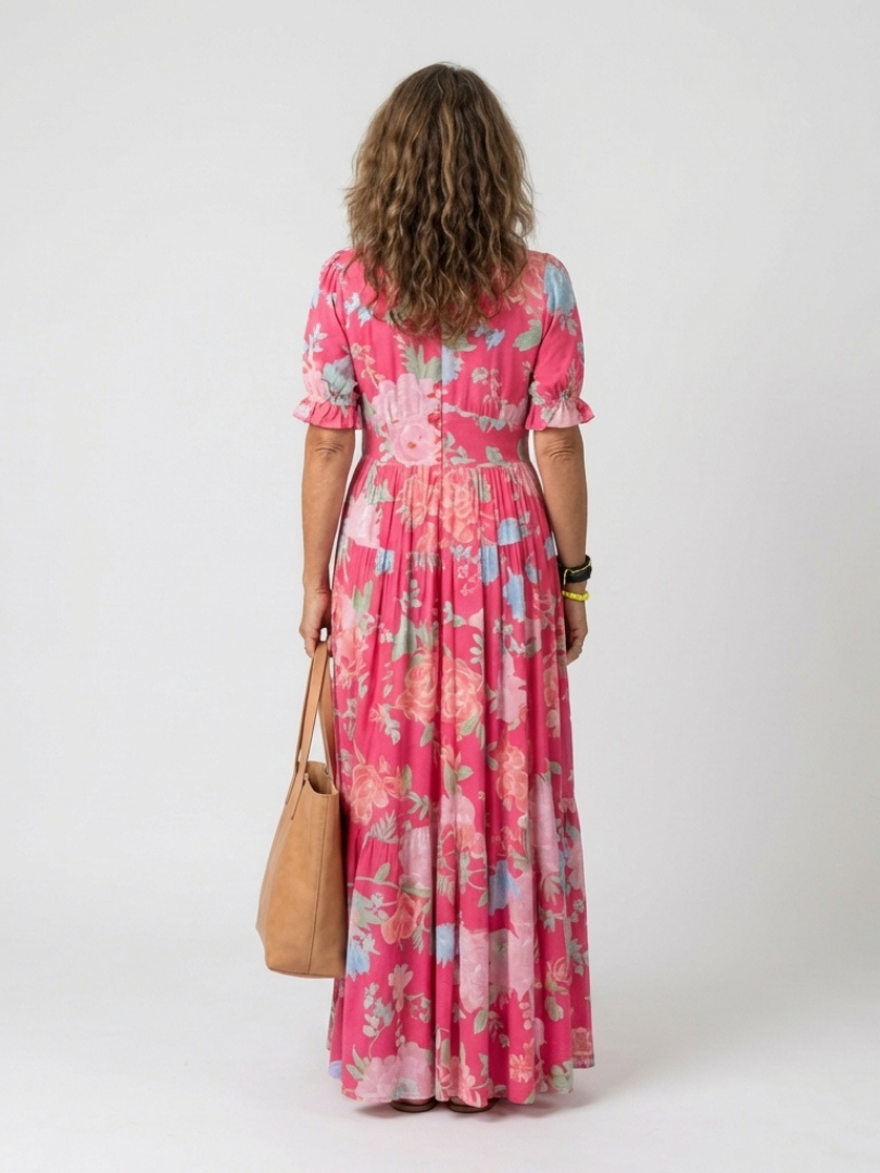 Delaney | Women's Floral Print Maxi Dress