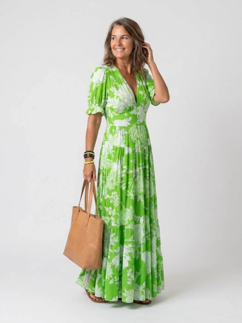 Delaney | Women's Floral Print Maxi Dress