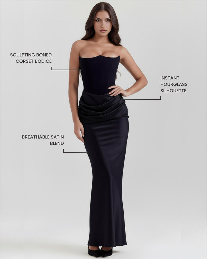 Kelsey | Women’s Strapless Bodycon Maxi Dress