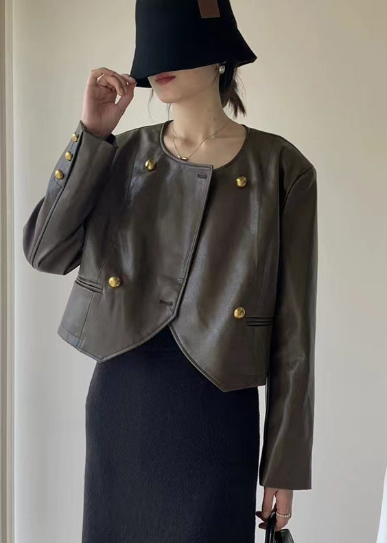 Beatrix | Women's Cropped Collarless Jacket