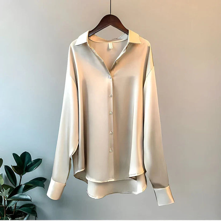 Sophia | Long Sleeve Button-Up Shirt