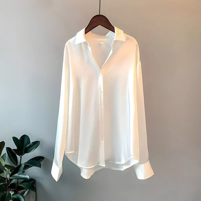 Sophia | Long Sleeve Button-Up Shirt