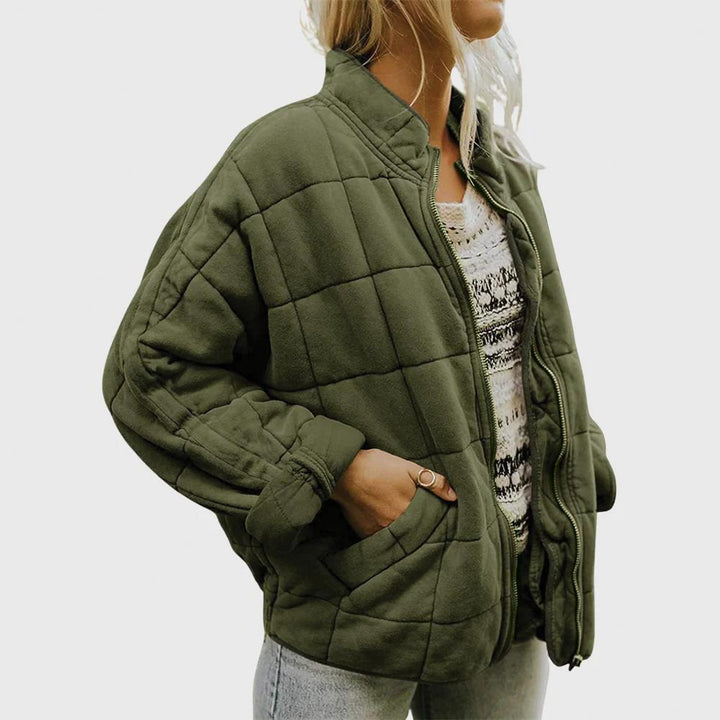 Emily | Quilted Zip Jacket