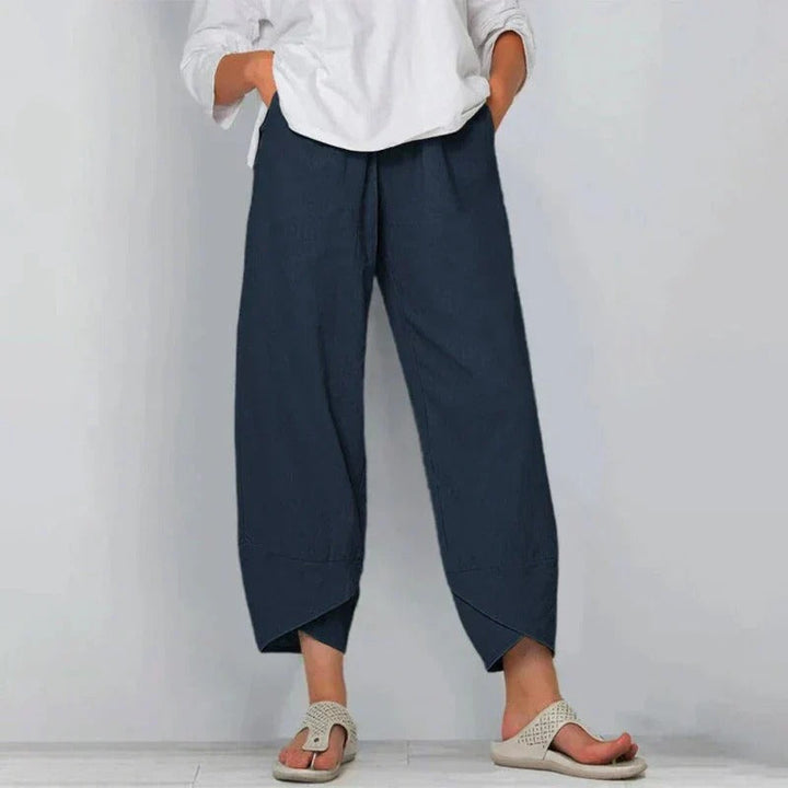 Phoebe| Wide Leg Cropped Pants