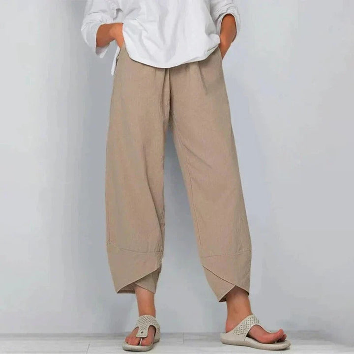 Phoebe| Wide Leg Cropped Pants