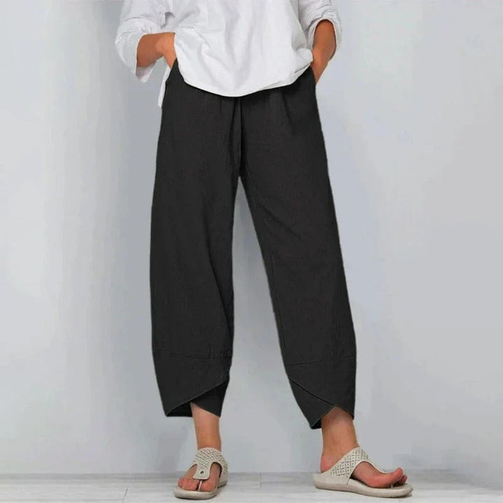 Phoebe| Wide Leg Cropped Pants