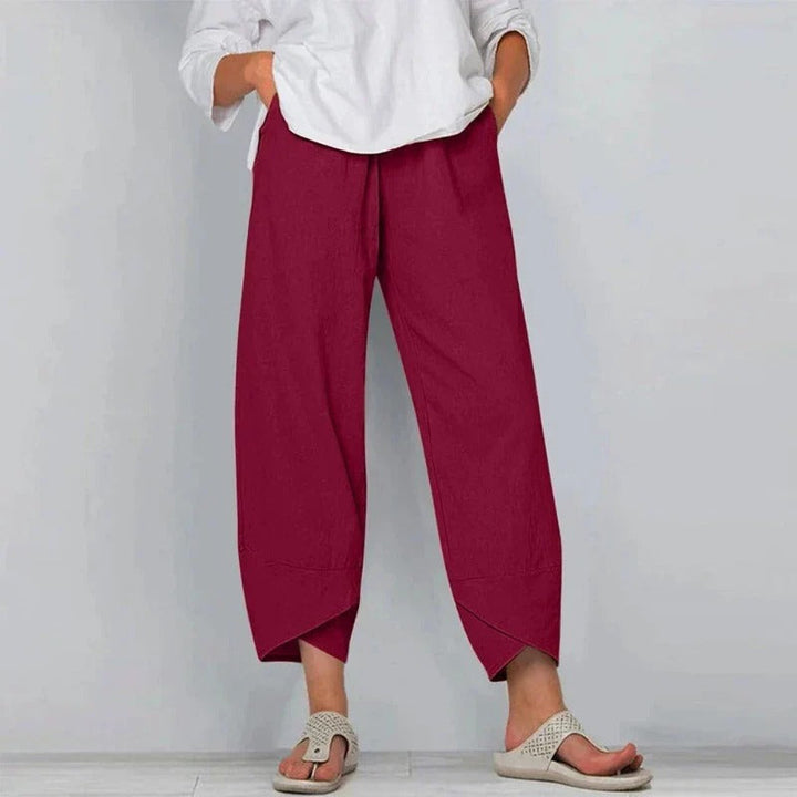 Phoebe| Wide Leg Cropped Pants