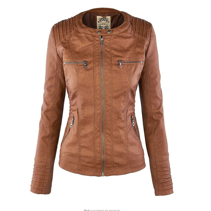 Vivienne | Weather Resistant Leather Jacket
