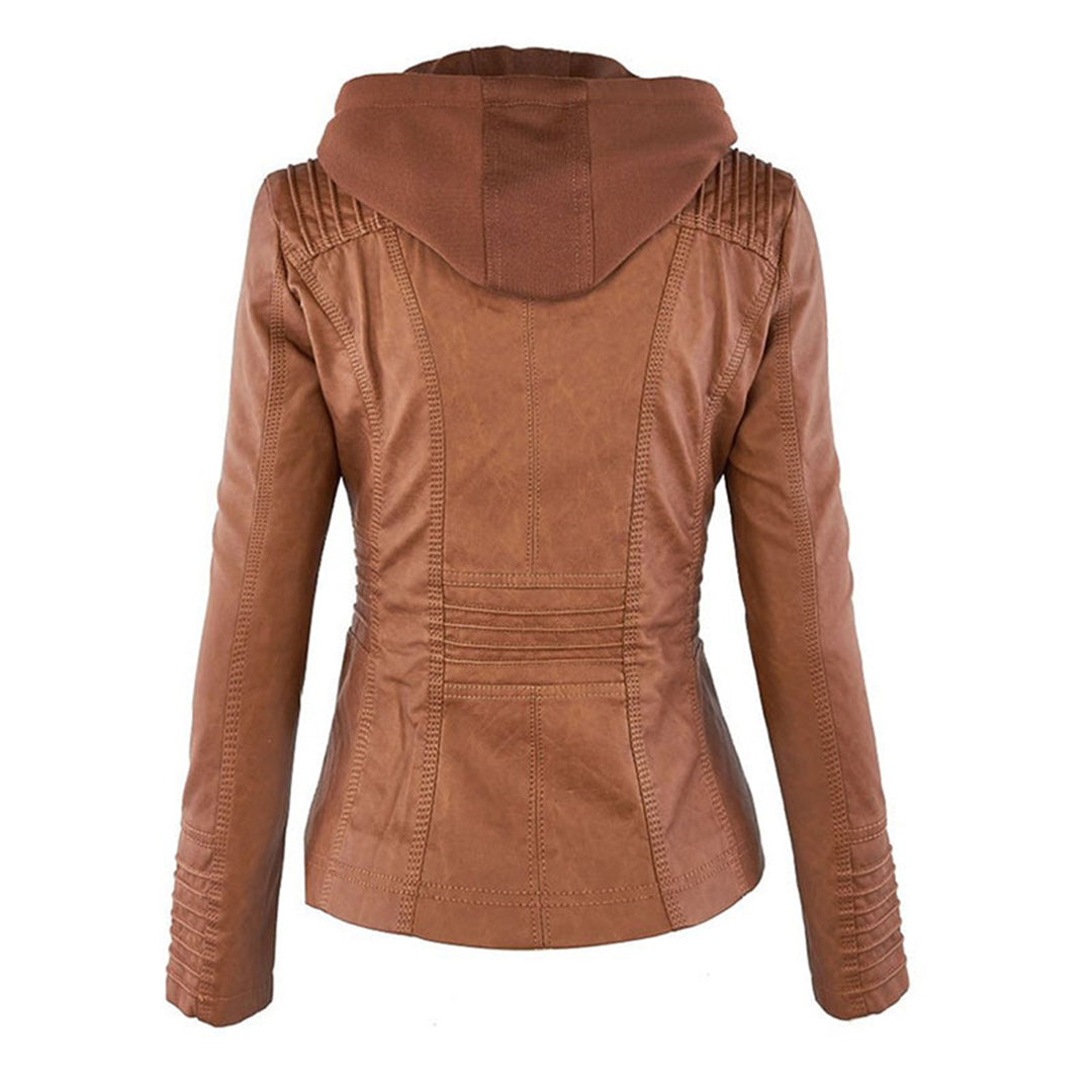 Vivienne | Weather Resistant Leather Jacket